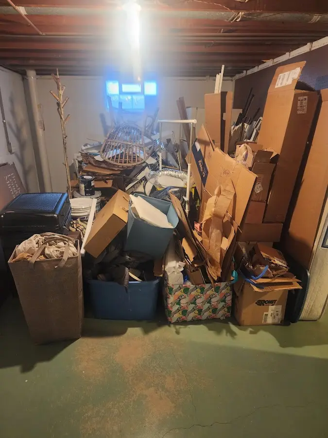 Roll-off dumpster container at job site for Construction Dumpster Rental in Macclenny